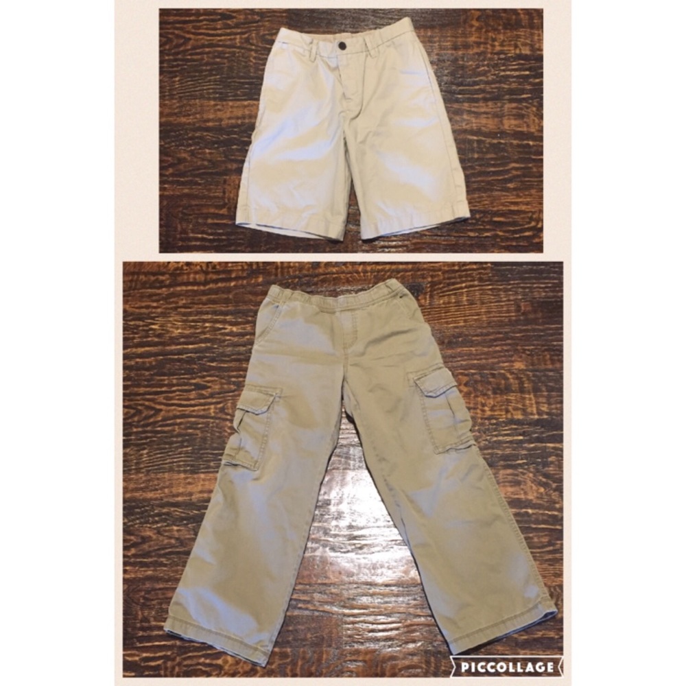 Size 8 Husky Khaki Pants and Shorts